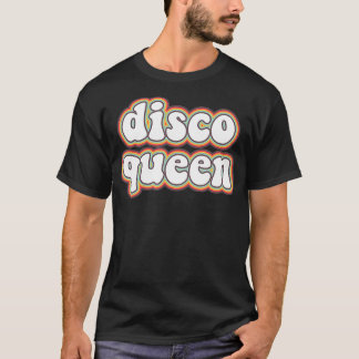 Disco Queen Roller Disco Outfit 70s Costume For Wo T Shirt