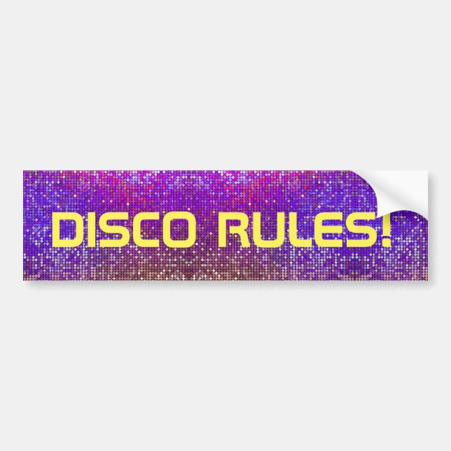 Disco Regler! Bildekal (Framsidan)
