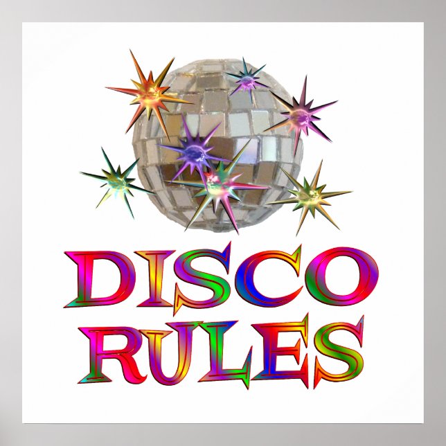 Disco Regler Poster (Framsidan)