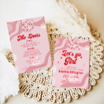 Disco Retro 70s Bachelorette Helg Itinerary Inbjudningar<br><div class="desc">Disco Retro 70s Bachelorette Helg Internationell inbjudan</div>