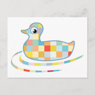 Disco Rubber Ducky Vykort