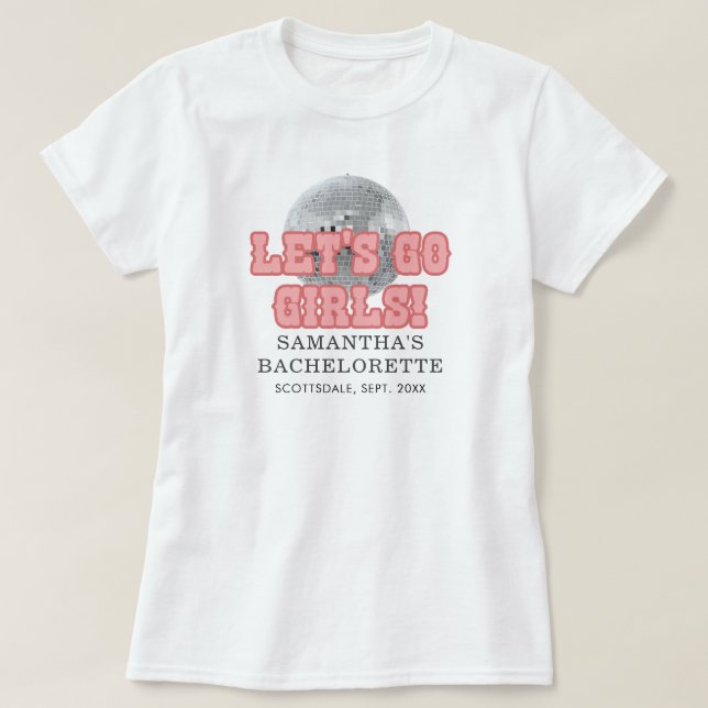 Disco Sängvätstuga Helgfest Retro Anpassad T Shirt (Design framsida)