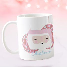 Disco Santa Girls Rosa jul Kaffemugg