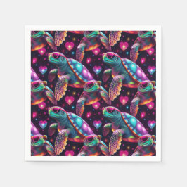 Disco Sea Turtle Pappersservett