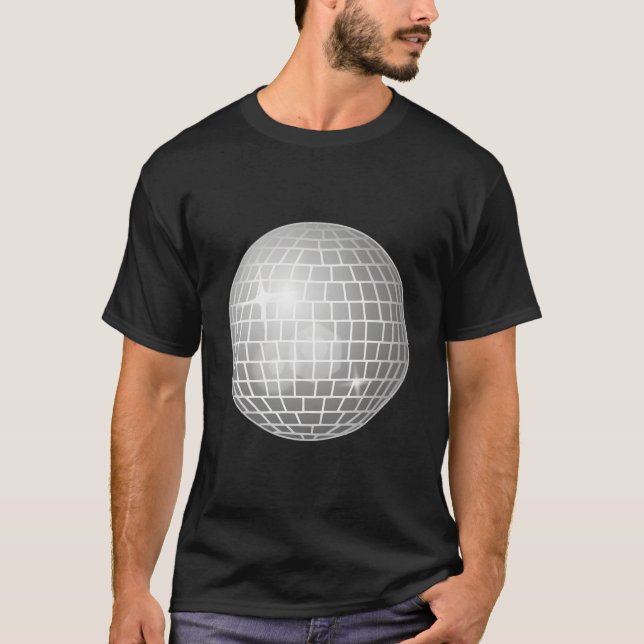 Disco Spegel Boll T Shirt (Framsida)