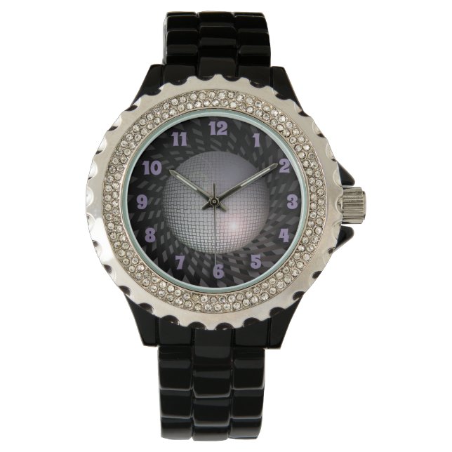 Disco Spegelboll Armbandsur (Framsida)