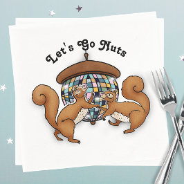 Disco Squirrels Pappersservett