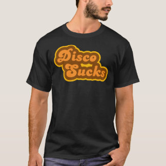 Disco Sucks - Retro 70s - Logotyp Essential T-Shir T Shirt