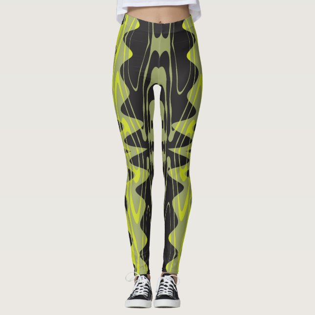 Disco Swirl Leggings (Framsida)