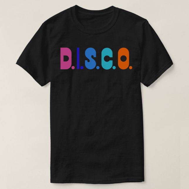 DISCO T SHIRT (Design framsida)