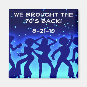 Disco Theme 70 s Party Favor Magnets Souvenirs Magnet