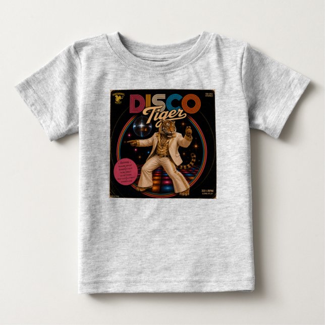 Disco Tiger Album T Shirt (Framsida)