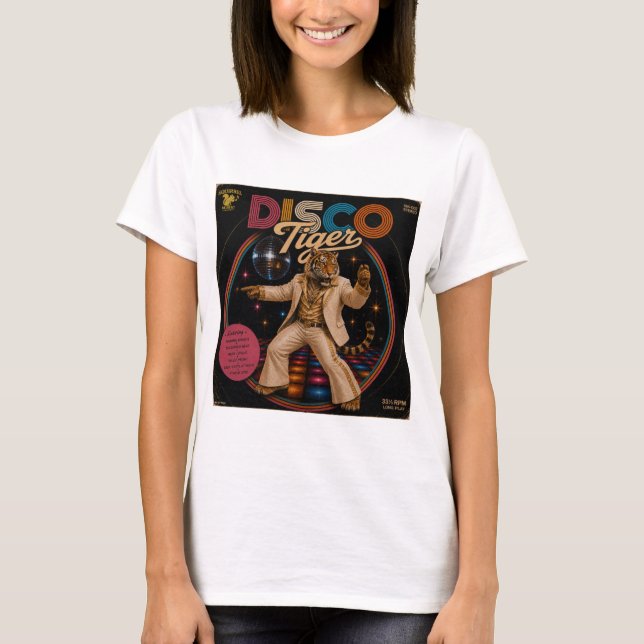 Disco Tiger Album T Shirt (Framsida)