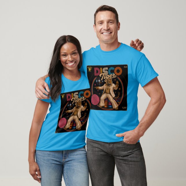 Disco Tiger T Shirt (Unisex)