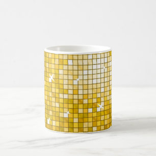 Disco Tiles "Guld" mugg
