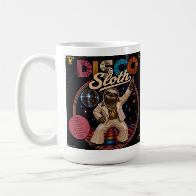 Disco Trögdjur Kaffemugg (Vänster)
