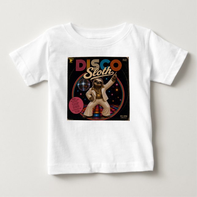 Disco Trögdjur T Shirt (Framsida)