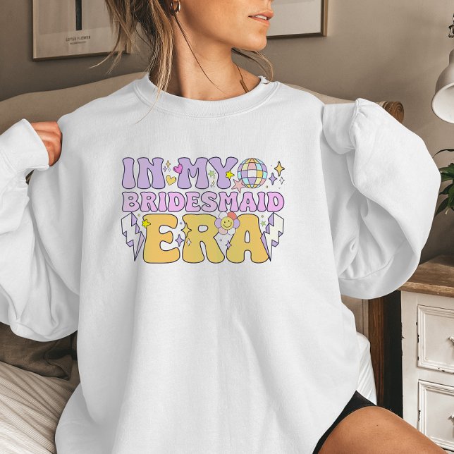 Disco Vibbar Retro Groovy Brudtärna Era T Shirt (Skapare uppladdad)