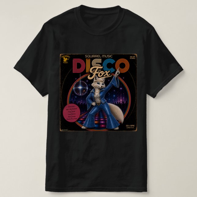 Disco Vixen T Shirt (Design framsida)