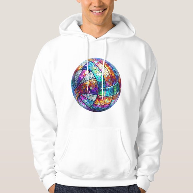 Disco Volleyball Hoodie (Framsida)