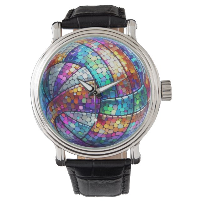 Disco Volleyball Watch Armbandsur (Framsida)