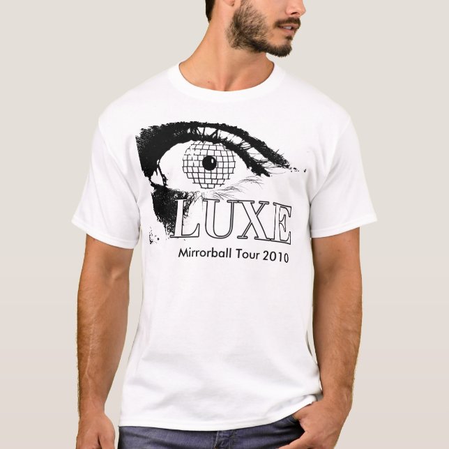 DiscoEye Mirrorball turnerar 2010 T Shirt (Framsida)
