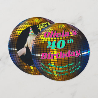 Discofeber Inbjudningar