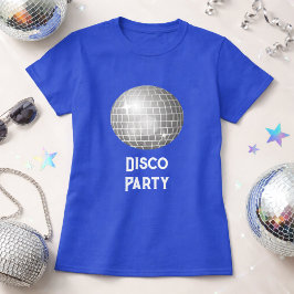 Discofest Rolig Disco Boll  T Shirt
