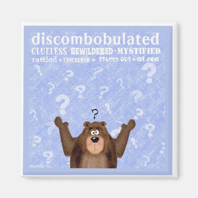 Discombobulerad Magnet (Framsidan)