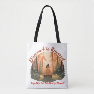 Disconnect to reconnect forest meditation art tygkasse