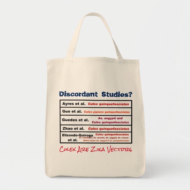 Discordant Studies Bag by RoseWrites Tygkasse (Framsidan)