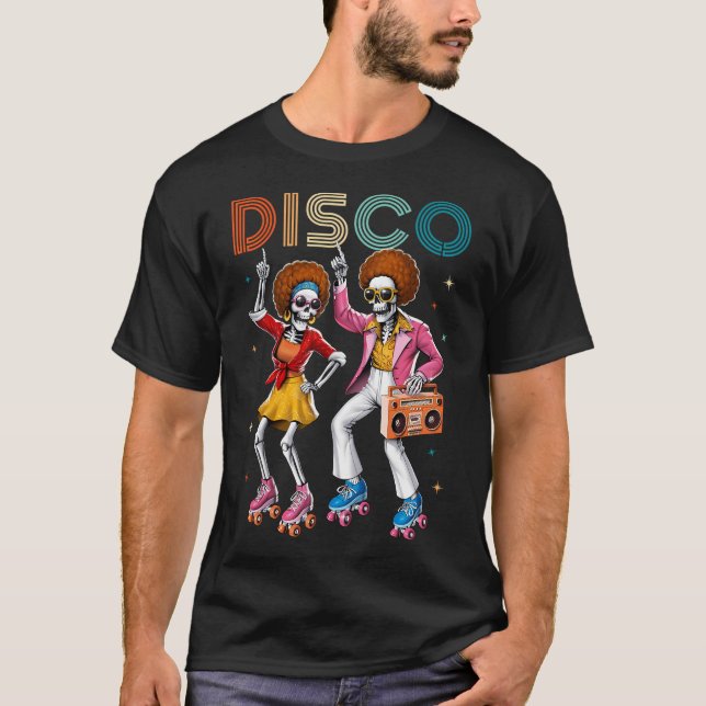 Discoskeletten T Shirt (Framsida)