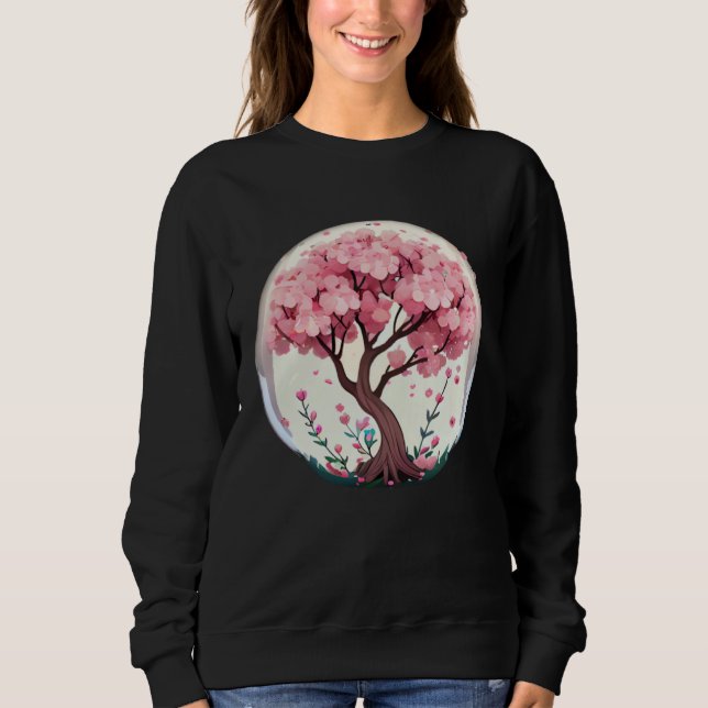 Discover the Magic of Spring with a Cherry Blossom T Shirt (Framsida)