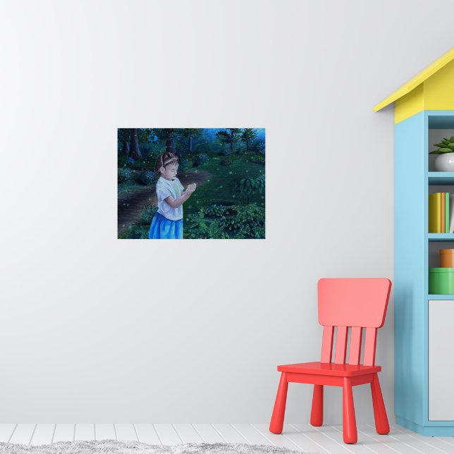 Discovering Fireflies Poster (Barnkammare 1)