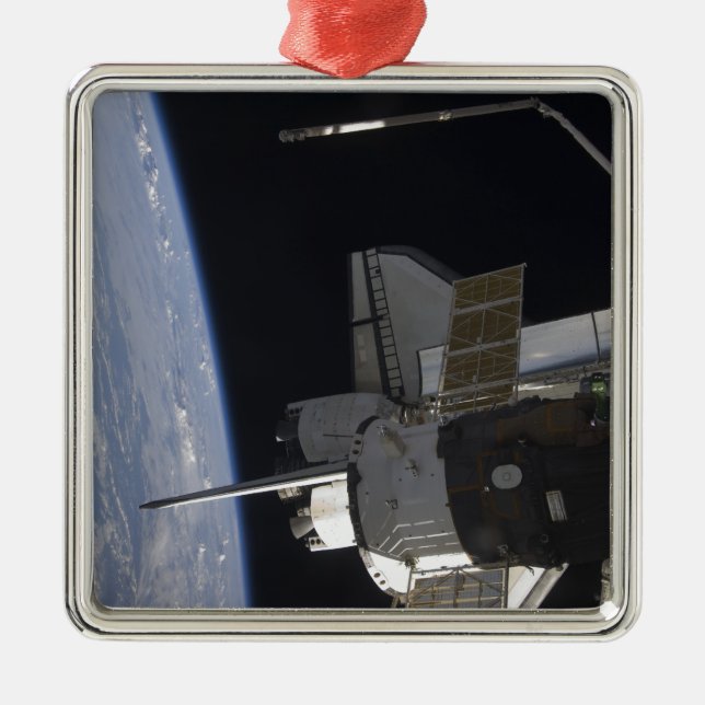 Discovery 10 för utrymmesskyttel julgransprydnad metall (Framsidan)