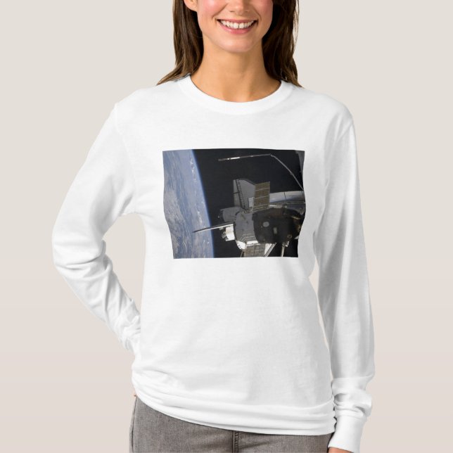 Discovery 10 för utrymmesskyttel t shirt (Framsida)