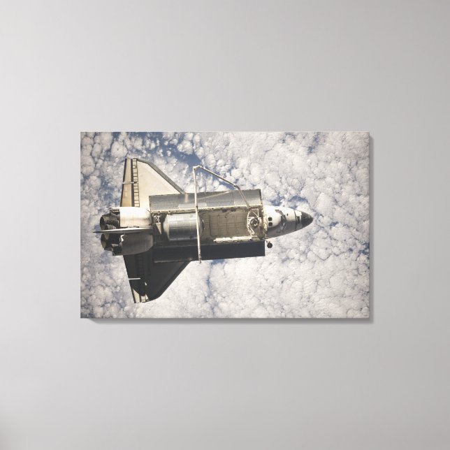 Discovery 11 för utrymmesskyttel canvastryck (Framsida)