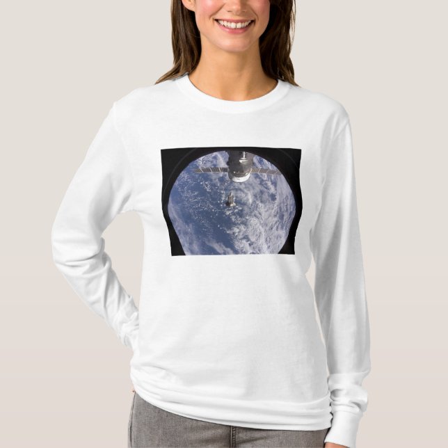 Discovery 11 för utrymmesskyttel t-shirt (Framsida)