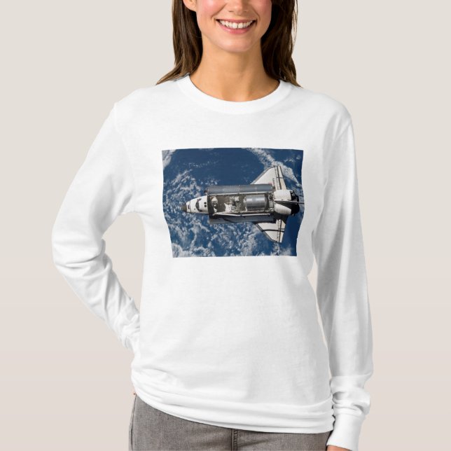 Discovery 16 för utrymmesskyttel 16 tee shirt (Framsida)