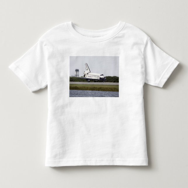 Discovery för rymdfärder på banan tee shirt (Framsida)