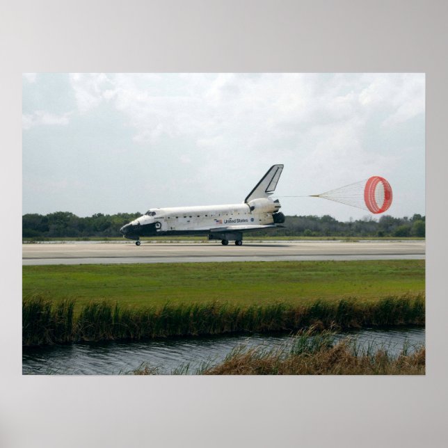 Discovery för rymdfärder (STS-119) Poster (Framsidan)