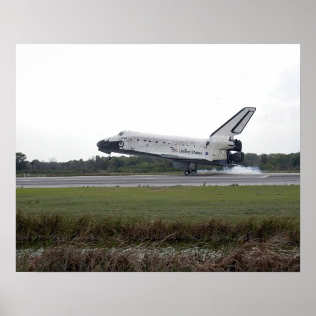 Discovery för rymdfärder (STS-119) Poster (Framsidan)