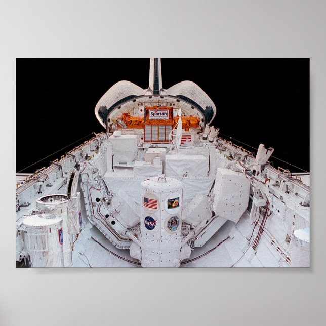 Discovery för rymdfärder (STS-56) Poster (Framsidan)