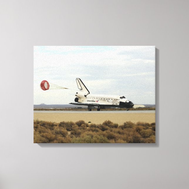 Discovery för utrymmesförskjutning distribuerar de canvastryck (Framsida)