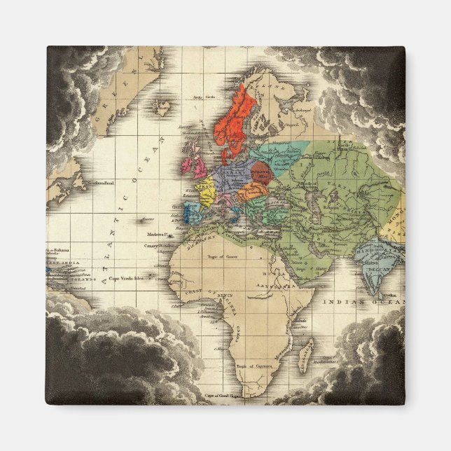 Discovery of America 1498 AD Magnet (Framsidan)