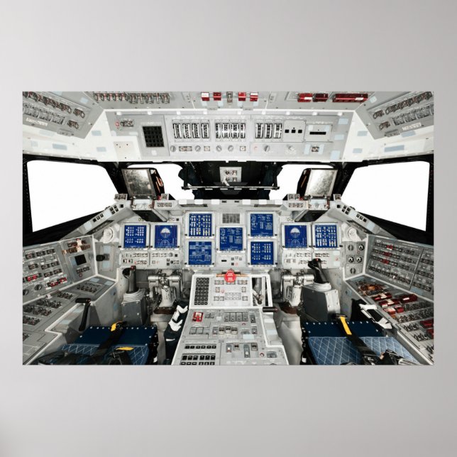 Discovery OV-103 Cockpit Poster (Framsidan)