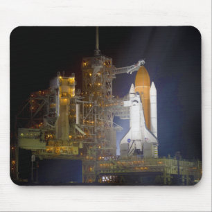 Discovery Space Shuttle vid lanseringspad 39A Musmatta
