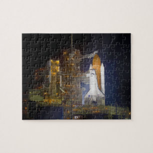 Discovery Space Shuttle vid lanseringspad 39A Pussel