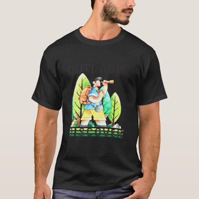 Discovery utomhus t shirt (Framsida)