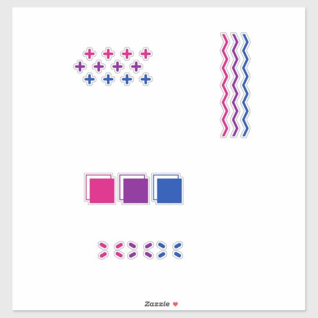 Discreet Pride Klistermärken (Ark)